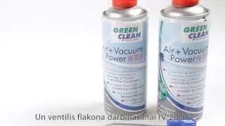 Master Foto video: Green Clean Air Duster tīrīšanas komplekts