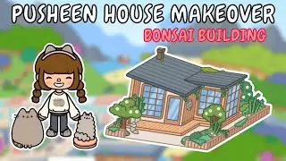 Pusheen House Design in Toca Life World 🩶💖 Toca Boca House Ideas 😍 TOCA GIRLZ
