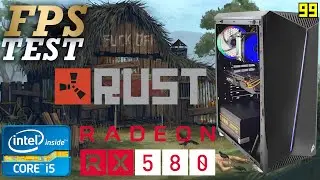 i5 9400F + RX 580 8GB (RUST) FPS TEST 1080p ZEVS ZEVS PC 13530