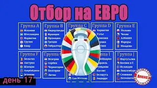 Отбор на Евро 2024. 17 день. Результаты. Таблица. Расписание. Кара Хорватии.