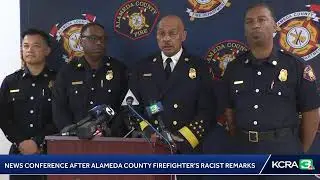 LIVE | California firefighter's racist remarks shared online