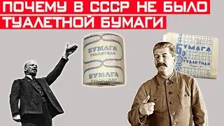 Почему в СССР не было туалетной бумаги? Чем приходилось её заменять?