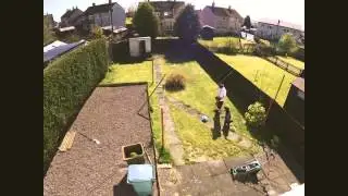 Cutting My Grass (GoPro 4 Timelapse)