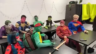 ШОУ «ШКОЛА СУПЕРГЕРОЕВ» (ft. Мафаня, Каша, Лида, Брамо, СБомба, Дэвид, Дерзко, Бебрина, Зеля)