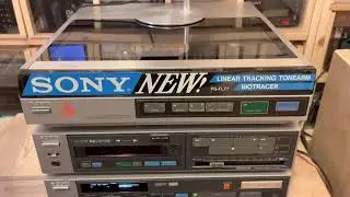 Sony Syscon 353CD Liberty CD Stereo Systems. PS-FL77 Fully Automatic Turntable