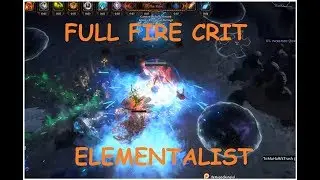 CRIT LOW LIFE FIRE ELEMENTALIST: INCINERATE/FLAMEBLAST/FIREBALL/FIRESTORM (2-15+ MILLION DPS) | Demi