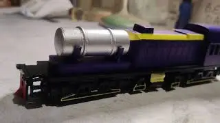 Самодельный газотурбовоз масштаб 1/87 часть 1 Homemade gas turbine truck scale 1/87 part 1