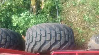 KOMATSU 895 Работа форвардера!!!