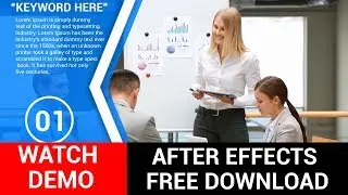 corporate after effects template free company profile after effects templates free download