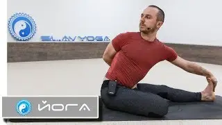 Yoga with Sergey Chernov (intermediate level) 🧘‍♂️ Integrated training 2019.02.19 ⭐ SLAVYOGA