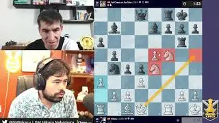 СРАЗУ ИДЕТ МНЕ МАТ СТАВИТЬ, НАГЛЕЦ! // GM ХИКАРУ НАКАМУРА vs GM ДМИТРИЙ АНДРЕЙКИН