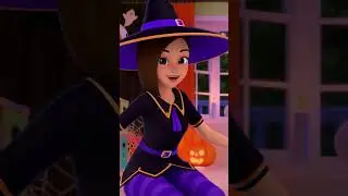寶拉 不給糖就搗蛋！🎃 萬聖節化妝舞 貝貝彬 繁體中文 兒歌頻道 #halloween #bebefinn #shorts