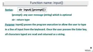 Python 3.x Console Input Output part1