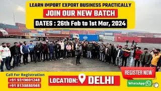 How to start Import Export Business?| Import Export Course in Delhi| Export Experts Global