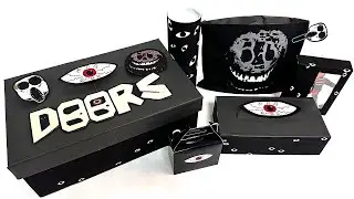 👀Mystery LEGO Roblox DOORS Openning BOX | Too Much Black | Unofficial Lego DIY