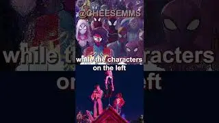 Did you notice this in Spider-Man: Across the Spider-Verse? POSTER EASTER EGG