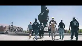 АвтоПробег по городу Символика Рк 75 лет победы ВОВ