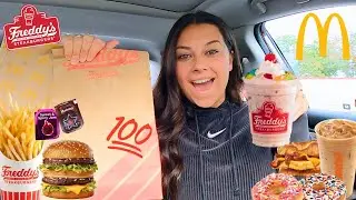 Letting The Person In Front of Me Decide What I Eat for 24 Hours! *my first video*