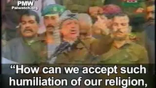 Arafat compared Oslo Accords to Muhammad's temporary agreement