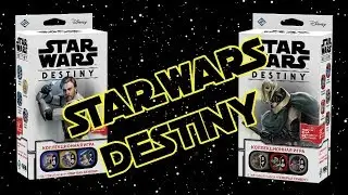 Star Wars: Destiny 🎲 – Как Оби-Ван⚡🥋⚡   Гривуса лупил. Настольная игра|Обзор.