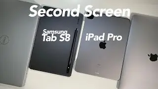 Second Monitor iPad Pro vs. Samsung Tab S8