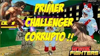 MI PRIMER CHALLENGER CORRUPTO EN MODO HARDCORE Anime Fighters Simulator #roblox #afs #anime