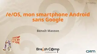 /e/OS, mon smartphone Android sans Google (Benoît Masson)