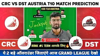 CRC vs DST Dream11, CRC vs DST Dream11 Prediction, CRC vs DST Team Today, ECS T10 Dream11 Team Today
