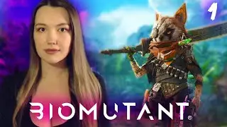 BIOMUTANT - НАЧАЛО (1) 🦝 Обзор и Полное прохождение биомутант ПК на русском | TIJN Eyewear