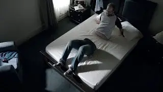The Man Separates Himself.The Lower Half of His Body Has Run Away from Home