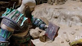 God of War Ragnarok - Bloodborne Easter Egg