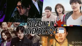 New Korean Dramas Releasing in November 2024 🎬 