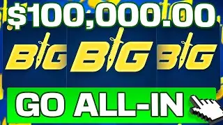 WELP… I KEPT GOING ALL-IN!! ($100,000 CASE BATTLES UNBOXING)