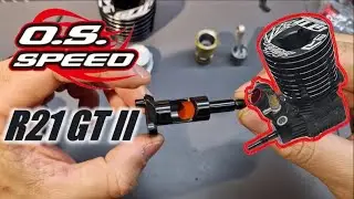 OS R21 GTII NITRO Engine Take Apart and First Start