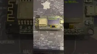 ESP 8266 with oled finally got around to playing with it