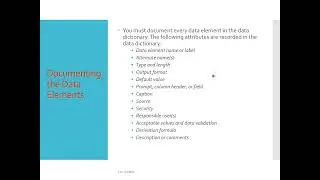Data Dictionary ~ System Analysis