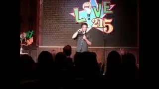 iPhone cracked @ loonybin comedy club 215