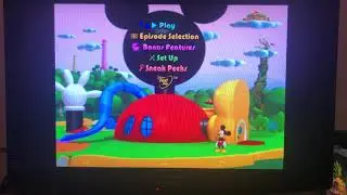 Mickey Mouse Clubhouse: Mickey’s Storybook Surprises 2008 DVD Menu Walkthrough