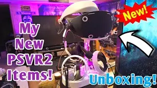 My new PlayStation VR2 Accessoires! [PSVR2] - Unboxing