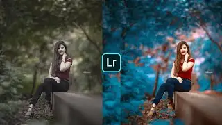 Lightroom Blue And Orange Tone Photo Editing | Lightroom Photo Editing | Lightroom Presets Free