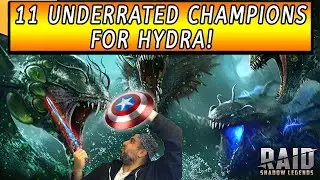 11 Underrated Champions💪 for HYDRA Clan Boss🔥 | RAID Shadow Legends