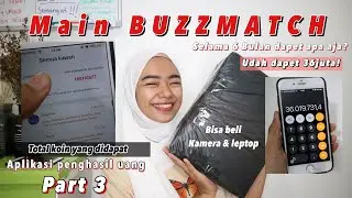 APLIKASI PENGHASIL UANG PART 3, BUZZMATCH CASHZINE REAL ATAU TIDAK?