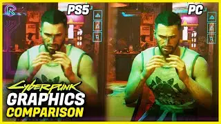 Cyberpunk 2077 Graphics Comparison - PS5 vs PC (Ultra settings)
