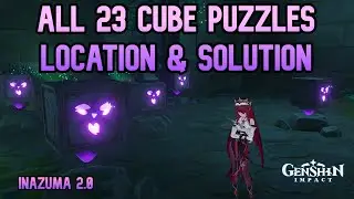 All 23 Cube Puzzles & Locations - Genshin Inazuma 2.0