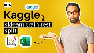 [Kaggle] Titanic Problem using Excel #14 - sklearn train test split| Kunaal Naik