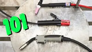 4 Types of Welding: FLUX vs MIG vs STICK vs TIG