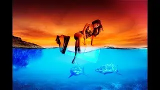 Photoshop Manipulation ~ Over the Sea | Photoshop CS6