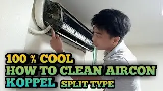 PaAno Linisin  Ang Split type Aircon  Koppel