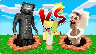 🚀 ТВ МЕН vs СКИБИДИ ТУАЛЕТ в Майнкрафте! НУБИК ШЕДИ ЛЕСКА