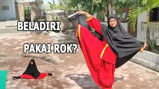 UMAT ISLAM MAKIN CERDAS - PENCAK SILAT PAKE ROK (BISA TUTUP AURAT)